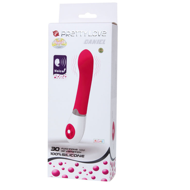 Vibratore di Lusso Daniel con Stimolazione Doppia e 30 Modalità